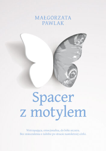 Okładka książki - 'Spacer z motylem'